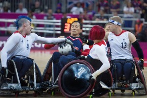 Wheelchair rugby Paralympics GB Wheelchair rugby team