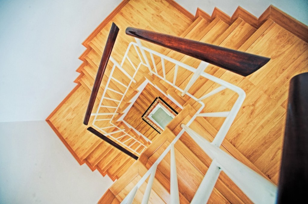 A staircase.